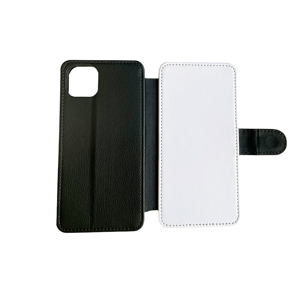 iPhone 14+ Leather Flip Sublimation Phone Case